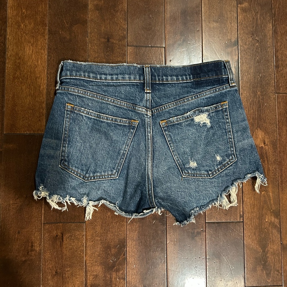Abercrombie mid rise mom jean size 2